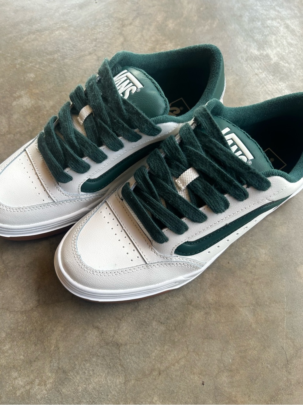 Vans Hylane Varsity White & Green